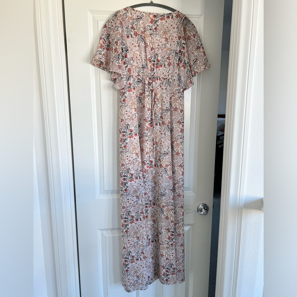 Floral full length dress